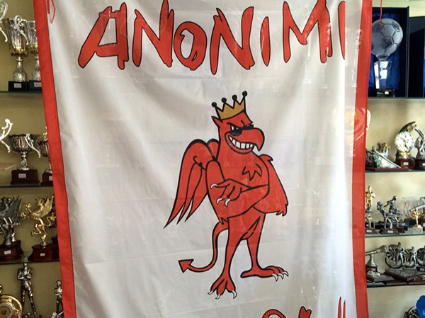 Bandiera personalizzata ultras