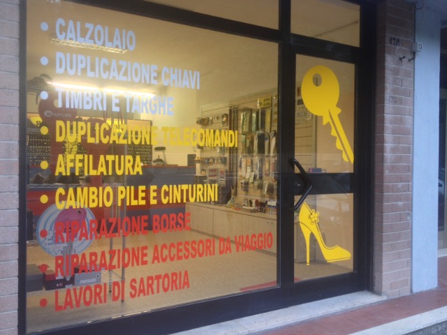 Vetrofania personalizzata