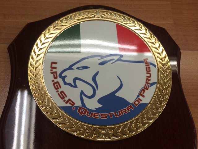 Crest con medaglione personalizzato