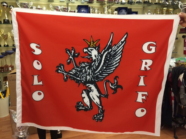 Bandiera personalizzata grifo
